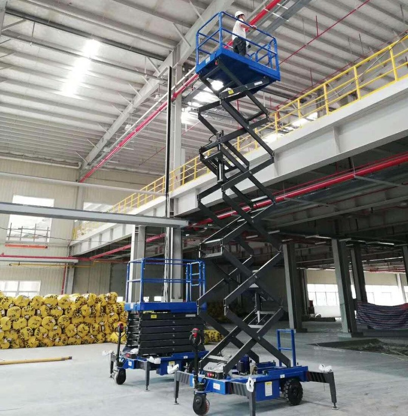 齐齐哈尔助力行走剪叉式高空作业平台